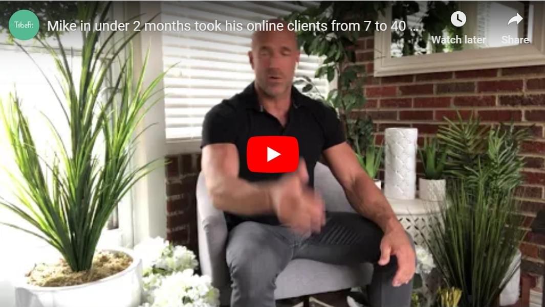 Mike online clients from 7 to 40 clients