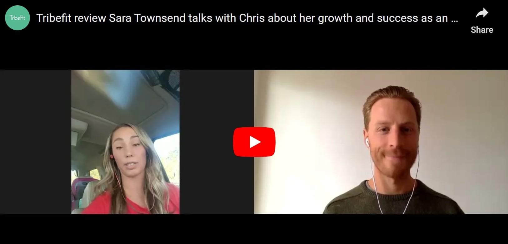 Sara Townsend talks with Chris about her growth and success 